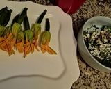 Une image de l'étape 4 de Fleurs de courgette farcies ricotta épinards.
