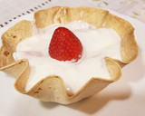 Foto del paso 9 de la receta: Tulipa de fresas con queso batido y almendras 🍓🍓🍓🍓