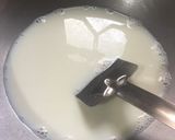 A picture of step 2 of Vanilla Fruit Custard.