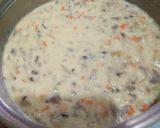 Foto langkah ke 6 dari resep Sup krim jamur / sup jamur / mushroom creamy soup.