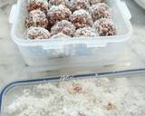 Bola Kurma tabur Kelapa (Dates Ball & Mix Nut in Grated Coconut) langkah memasak 5 foto