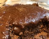 A picture of step 5 of Quick chocolate fudge cake.