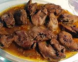 Fokhagymás vajban sült pulykamáj, jénai tálban, sütőben sütve :) recept fázis 2 fotója