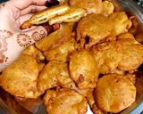 A picture of step 2 of Potato bhajiya😋.