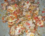 Foto langkah ke 2 dari resep Tumis daging rebus dengan sawi putih.