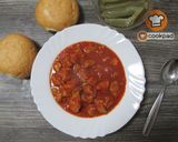 Szerb rizseshús 🥔 maradék sertéspörköltből 🍖 recept fázis 4 fotója