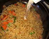 A picture of step 4 of Indomie noodles.