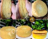 A picture of step 3 of European Sponge Cake Without Oil And Butter With Only Four Ingredients.