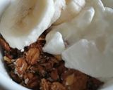 A picture of step 4 of Microwave Granola in mug.