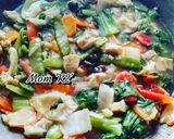 Foto langkah ke 5 dari resep TUMIS ANEKA SAYUR CAMPUR TELUR KUKUS MOM 'K2'.
