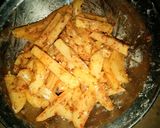 A picture of step 3 of Crisy & Spicy Potato Fries 😋🍟.
