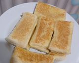 Foto langkah ke 4 dari resep Roti tawar bakar.