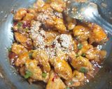 A picture of step 3 of Orange chicken.