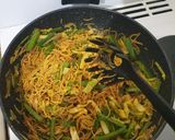 A picture of step 10 of Chicken and Egg Chowmin (Nepali Style).