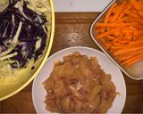 Káposztás-csirkés rizstészta (gluténmentes) recept fázis 2 fotója
