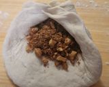 Koreai töltött palacsinta (vegán) recept fázis 5 fotója
