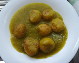 Foto del paso 7 de la receta: Albóndigas en salsa de espárragos verdes
