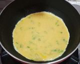 Foto langkah ke 3 dari resep Telur Dadar Oat.
