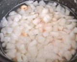Hình bước làm 3 của món Súp Tôm Gà Vỏ Bưởi