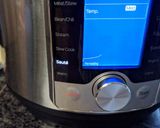 A picture of step 1 of Chicken & Noodles Instant Pot IP.