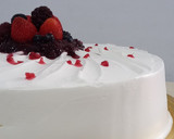 Foto del paso 16 de la receta: Pastel de tres leches con queso crema y frutos rojos. 🍓 🍰