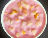 மேங்கோ ஸ்டாபெரி கஸ்டர்ட்  (Mango strawberry custard) ரெசிபி ஸ்டேப் 4 புகைப்படம்