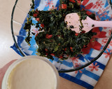 Foto del paso 3 de la receta: Dip de yogur casero a la crema con espinacas 🍶🥬 Untable, salsa, acompañamiento de yogur con espinaca