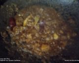 A picture of step 3 of Ande ki sabzi.