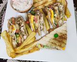 A picture of step 8 of Club Sandwich 🥪🥪😋😋.