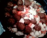 Foto del paso 2 de la receta: Albóndigas con arroz 😋