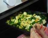 Foto del paso 5 de la receta: Pastel de espinacas crudas con base de pan 🥬🍞