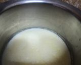 A picture of step 1 of Kesar wala Doodh.