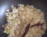 A picture of step 2 of Spicy Chick peas gravy.