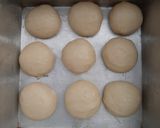 Foto langkah ke 5 dari resep Roti Sobek Susu Tanpa Telur.