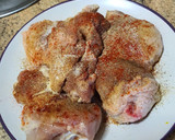 Foto del paso 1 de la receta: Pollo con tomate (Ostropel de pui)