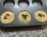 Foto del paso 6 de la receta: Muffins de banana, crema de maní y chocolate