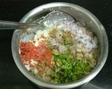 A picture of step 3 of Dahi ke kheel ke kababs.