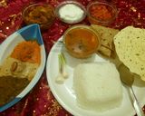 A picture of step 19 of Sindhi kadi chaval.