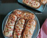 Foto langkah ke 13 dari resep Roti Sosis Tanpa Ulen (Dg Margarin).