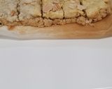 A picture of step 2 of Lime 🍋🟩 & oat bars. Gluten free. Vegan.