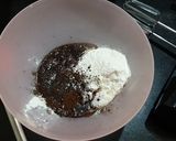 A picture of step 1 of Chocolate Cupcakes.