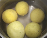 A picture of step 1 of Instant lime pickle (sweet and sour).
