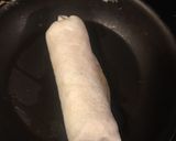 A picture of step 4 of Low calories egg burrito.