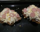 Foto langkah ke 9 dari resep Chizza (Chicken Pizza).