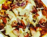 A picture of step 4 of Vegetable Pizza.