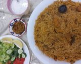 صورة لخطوة 17 من وصفة مجبوس دجاج أحمر ❤