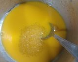 A picture of step 1 of Custard sharbat.