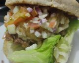 Foto del paso 14 de la receta: Hamburguesa🧀hawaiana🥯🍍🍔