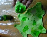 A picture of step 9 of Malai Khaja.
