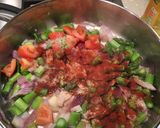 A picture of step 3 of One Pot Sausage Rice.